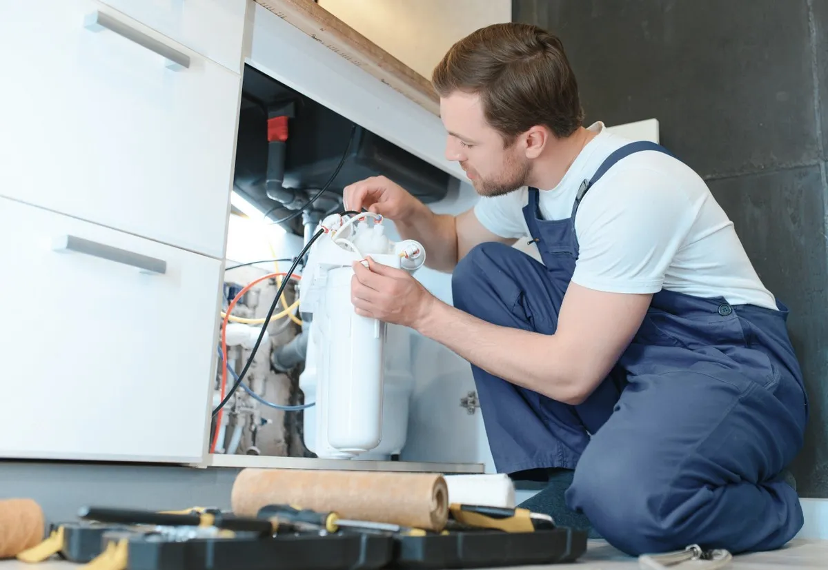 water softener reverse osmosis installation